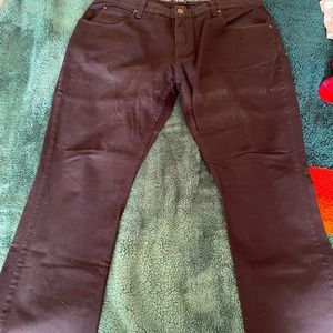 Night train black chinos 38x30